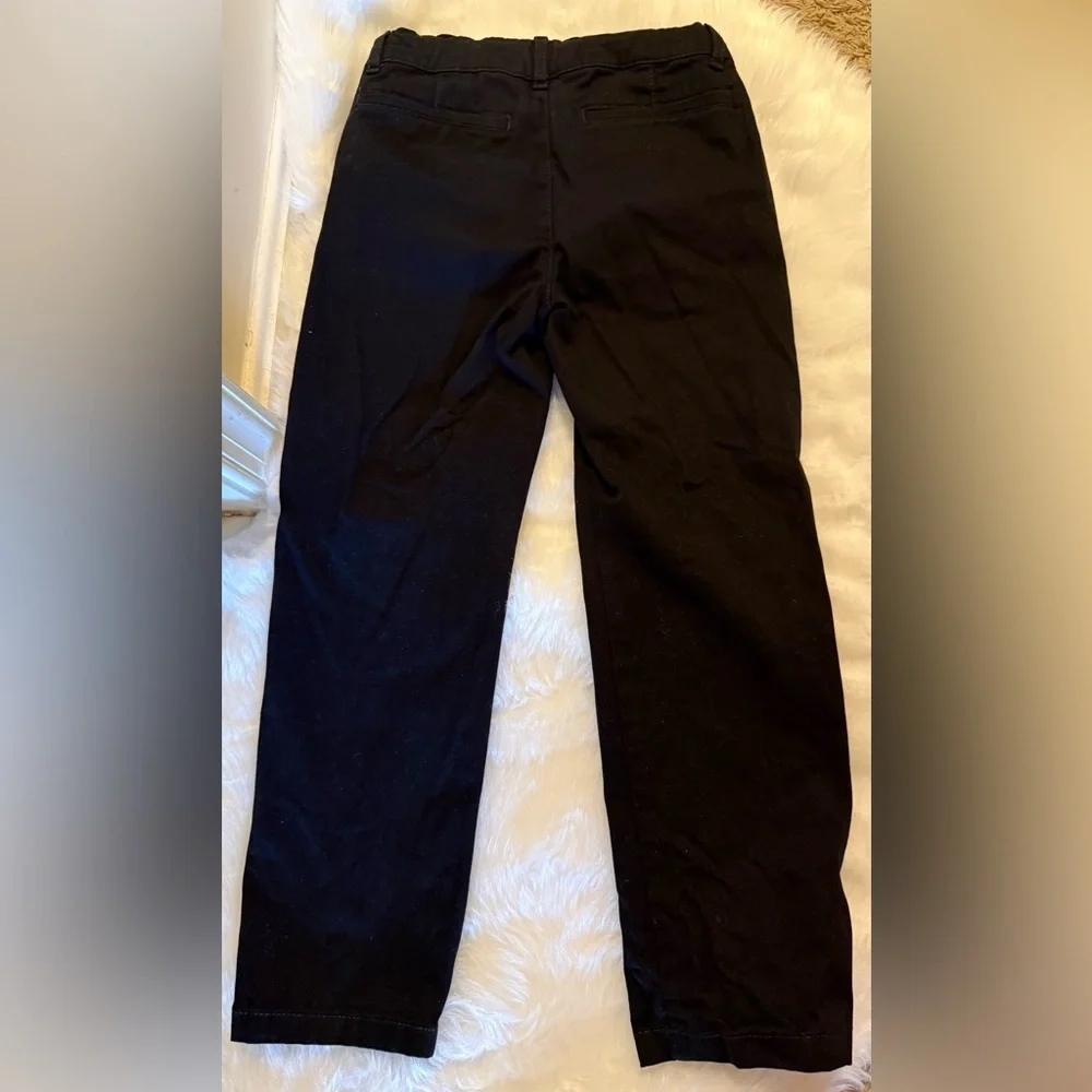 Boys Black Chino Pants